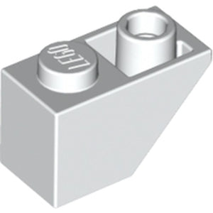 LEGO 3665 Slope, Inverted 45 2 x 1 in White - Authentic LEGO Part