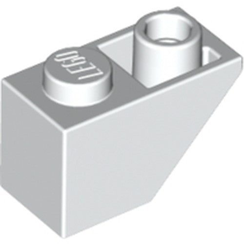 LEGO 3665 Slope, Inverted 45 2 x 1 in White - Authentic LEGO Part