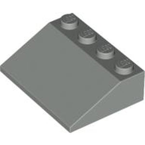 LEGO 3297 Slope 33 3 x 4 in Light Gray - Authentic LEGO Part