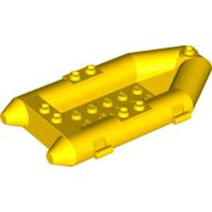 LEGO 30086c01 Boat, Rubber Raft, Small in Yellow - Authentic LEGO Part