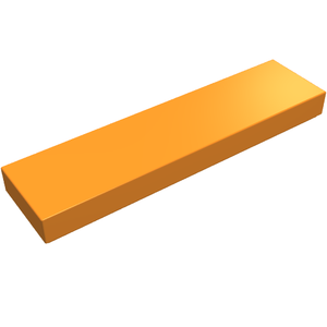 LEGO 2431 Tile 1 x 4 in Orange - Authentic LEGO Part