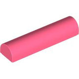 LEGO 79756 Slope, Curved 1 x 4 x 2/3 Double in Coral - Authentic LEGO Part