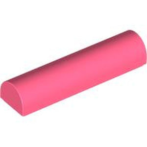 LEGO 79756 Slope, Curved 1 x 4 x 2/3 Double in Coral - Authentic LEGO Part