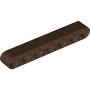 LEGO 32524 Technic, Liftarm Thick 1 x 7 in Brown - Authentic LEGO Part