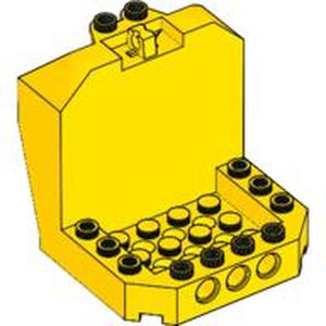 LEGO 30619 Cockpit 6 x 6 x 5 with Hinge in Yellow - Authentic LEGO Part