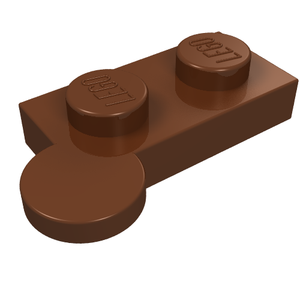 LEGO 2430 Hinge Plate 1 x 4 Swivel Top in Reddish Brown - Authentic LEGO Part