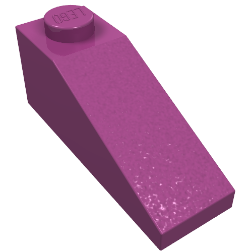 LEGO 4286 Slope 33 3 x 1 in Magenta - Authentic LEGO Part