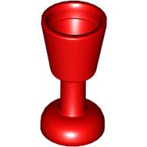 LEGO 2343 Minifigure, Utensil Goblet in Red - Authentic LEGO Part
