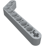 LEGO 32271 Technic, Liftarm, Modified Bent Thick 1 x 9 (7 - 3) in Light Bluish Gray - Authentic LEGO Part