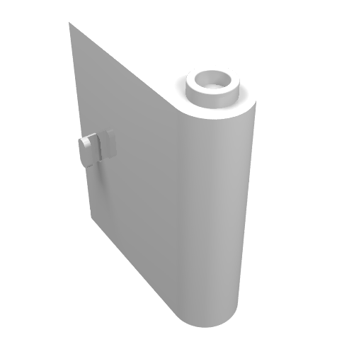 LEGO 60657 Door 1 x 3 x 3 Right - Open Between Top and Bottom Hinge in White - Authentic LEGO Part