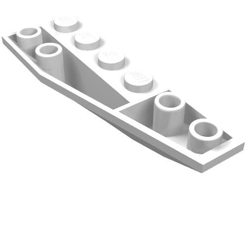 LEGO 41764 Wedge 6 x 2 Inverted Right in White - Authentic LEGO Part