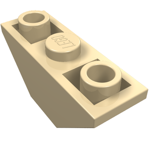 LEGO 2341 Slope, Inverted 45 3 x 1 Double in Tan - Authentic LEGO Part