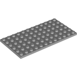LEGO 3028 Plate 6 x 12 in Light Bluish Gray - Authentic LEGO Part