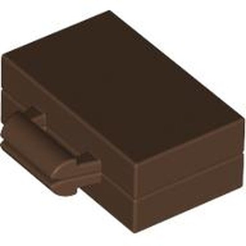 LEGO 4449 Minifigure, Utensil Briefcase / Suitcase in Brown - Authentic LEGO Part