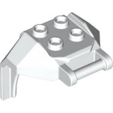 LEGO 27167 Large Figure Armor, Chest with 4 Studs and Bar Handle in White - Authentic LEGO Part