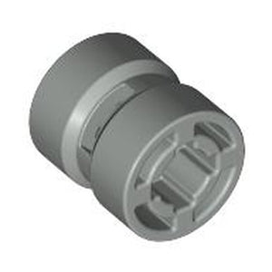 LEGO 30027b Wheel  8mm D. x 9mm for Slicks, Hole Notched for Wheels Holder Pin in Light Gray - Authentic LEGO Part