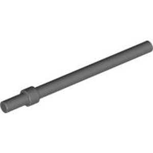 LEGO 63965 Bar   6L with Stop Ring in Dark Bluish Gray - Authentic LEGO Part