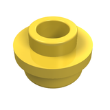 LEGO 85861 Plate, Round 1 x 1 with Open Stud in Yellow - Authentic LEGO Part