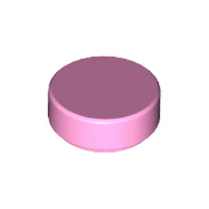 LEGO 98138 Tile, Round 1 x 1 in Bright Pink - Authentic LEGO Part