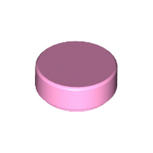 LEGO 98138 Tile, Round 1 x 1 in Bright Pink - Authentic LEGO Part