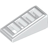 LEGO 61409 Slope 18 2 x 1 x 2/3 with Grille in White - Authentic LEGO Part