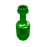 LEGO 95228 Minifigure, Utensil Bottle in Trans-Green - Authentic LEGO Part