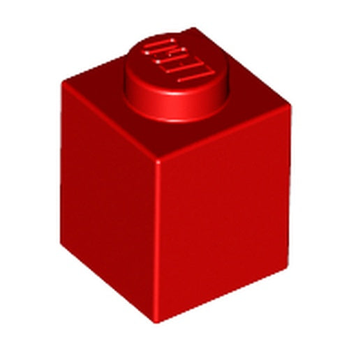 LEGO 3005 Brick 1 x 1 in Red - Authentic LEGO Part