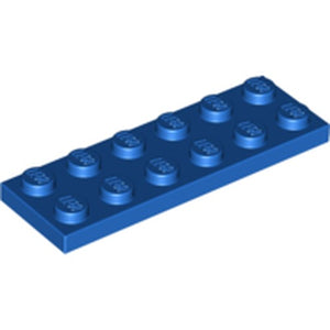 LEGO 3795 Plate 2 x 6 in Blue - Authentic LEGO Part