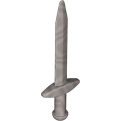 LEGO 18031 Minifigure, Weapon Sword, Greatsword Pointed with Thick Crossguard - Main Product Image