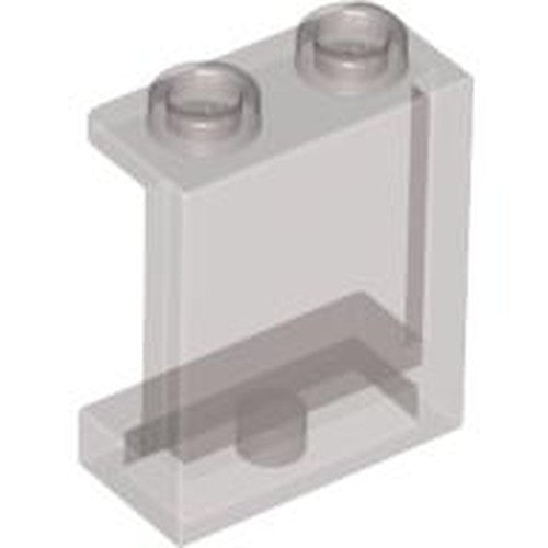 LEGO 87552 Panel 1 x 2 x 2 with Side Supports - Hollow Studs in Trans-Brown - Authentic LEGO Part