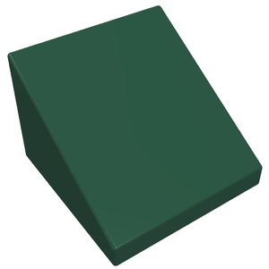 LEGO 54200 Slope 30 1 x 1 x 2/3 in Dark Green - Authentic LEGO Part