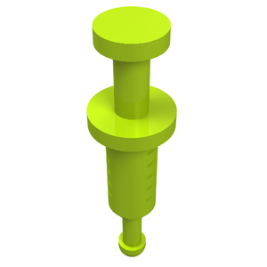 LEGO 87989 Minifigure, Utensil Syringe in Lime - Authentic LEGO Part