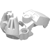 LEGO 87797 Hero Factory Foot with Axle in White - Authentic LEGO Part