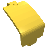 LEGO 24116 Technic, Panel Curved 3 x 5 x 3 in Yellow - Authentic LEGO Part