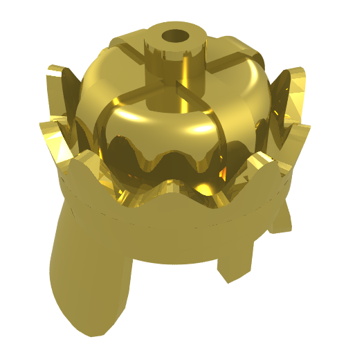 LEGO 71015 Minifigure, Headgear Crown - Main Product Image