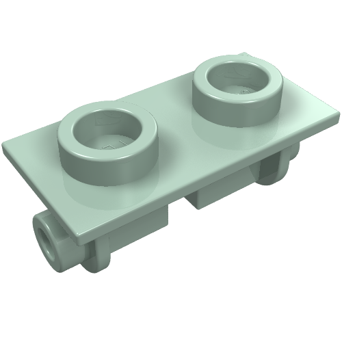 LEGO 3938 Hinge Brick 1 x 2 Top Plate in Sand Green - Authentic LEGO Part