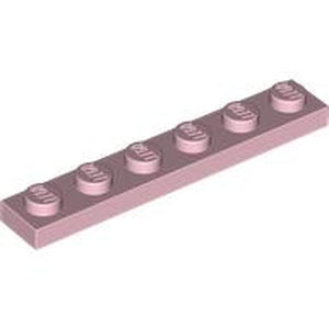 LEGO 3666 Plate 1 x 6 in Pink - Authentic LEGO Part