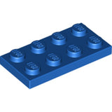 LEGO 3020 Plate 2 x 4 in Blue - Authentic LEGO Part