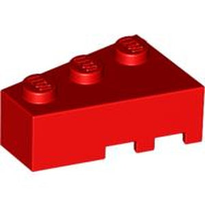 LEGO 6565 Wedge 3 x 2  Left in Red - Authentic LEGO Part