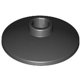 LEGO 4740 Dish 2 x 2 Inverted (Radar) in Black - Authentic LEGO Part