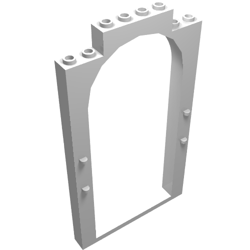 LEGO 33227 Door, Frame 1 x 8 x 12 Arched - Main Product Image