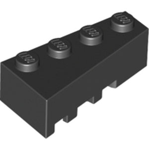 LEGO 41767 Wedge 4 x 2 Right in Black - Authentic LEGO Part