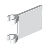 LEGO 2335 Flag 2 x 2 Square in White - Authentic LEGO Part