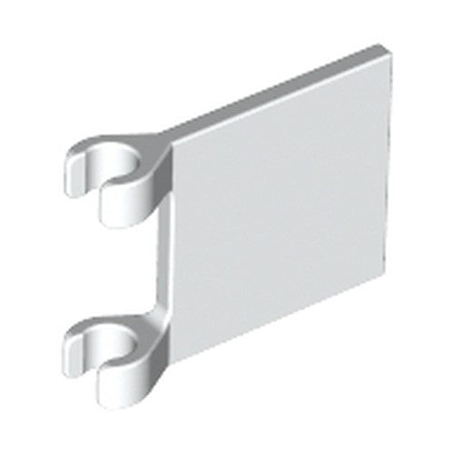 LEGO 2335 Flag 2 x 2 Square in White - Authentic LEGO Part