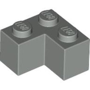 LEGO 2357 Brick 2 x 2 Corner in Light Gray - Authentic LEGO Part
