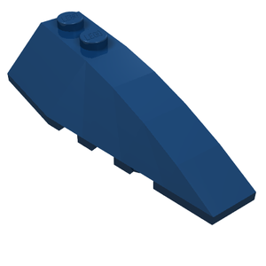 LEGO 41747 Wedge 6 x 2 Right in Dark Blue - Authentic LEGO Part
