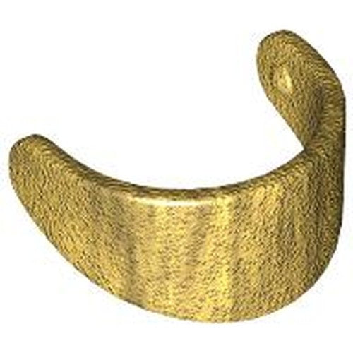 LEGO 2447 Minifigure, Visor Standard in Metallic Gold - Authentic LEGO Part