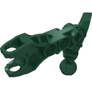 LEGO 60896 Bionicle Arm Av-Matoran with Ball Joint and Ball Socket in Dark Green - Authentic LEGO Part