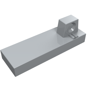 LEGO 44300 Hinge Tile 1 x 3 Locking with 1 Finger on Top in Light Bluish Gray - Authentic LEGO Part