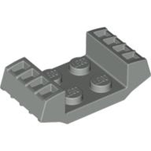 LEGO 41862 Plate, Modified 2 x 2 with Vents in Light Gray - Authentic LEGO Part